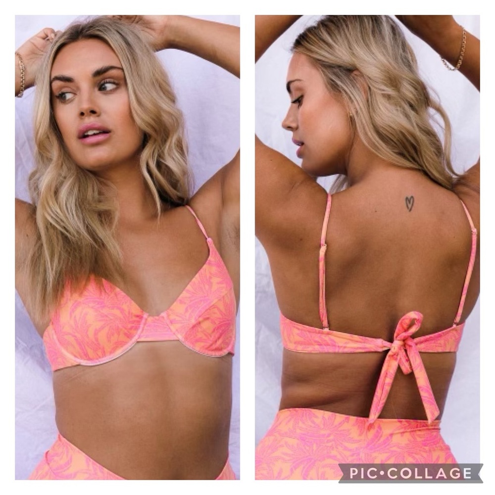 SKATIE | Kate Bikini Top Boca Print